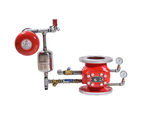 關于濕式報警閥（溝槽連接、法蘭連接）